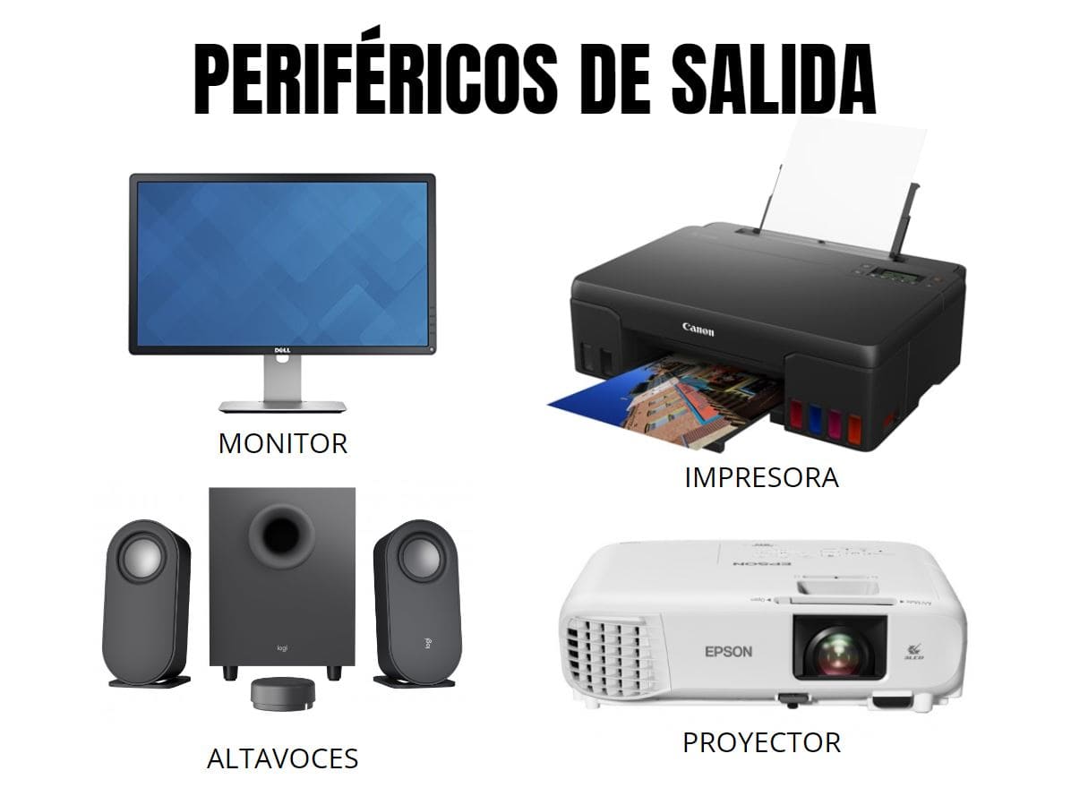 Que Son Los Dispositivos De Salida 5 Ejemplos - Image to u