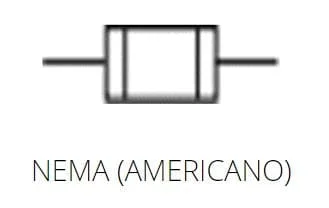 fusible símbolo americano
